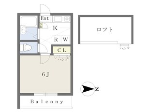 ディアベルジュ草加の物件間取画像